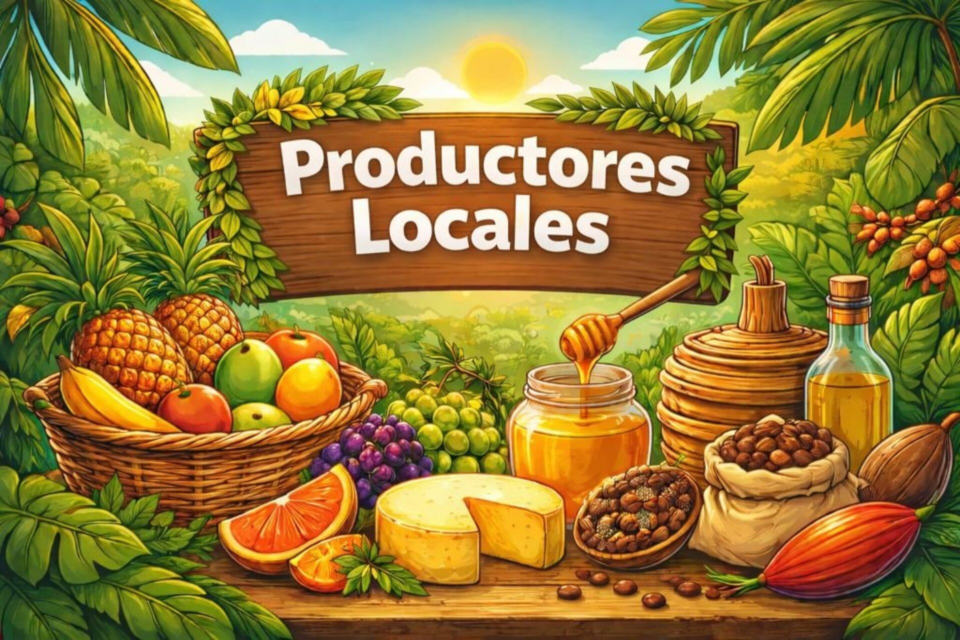 Creamos su cuenta de Negocio de Alimentos Locales
