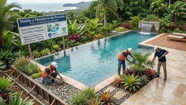 Picture for category Pool Architectural Design, Landscaping and Outdoor Decks in Tamarindo